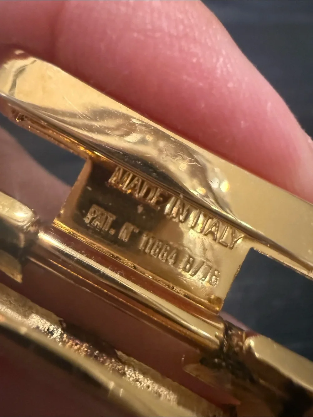 Celine polished gold